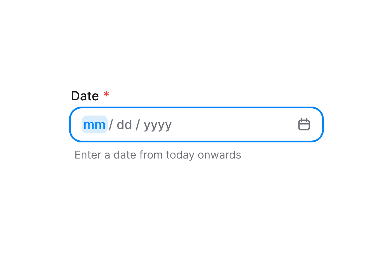 DateField